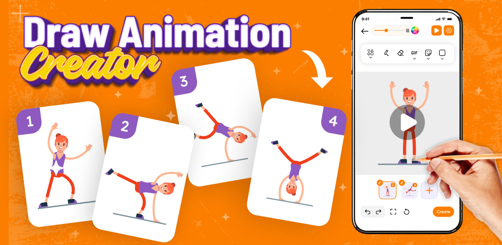Draw Animation product screen